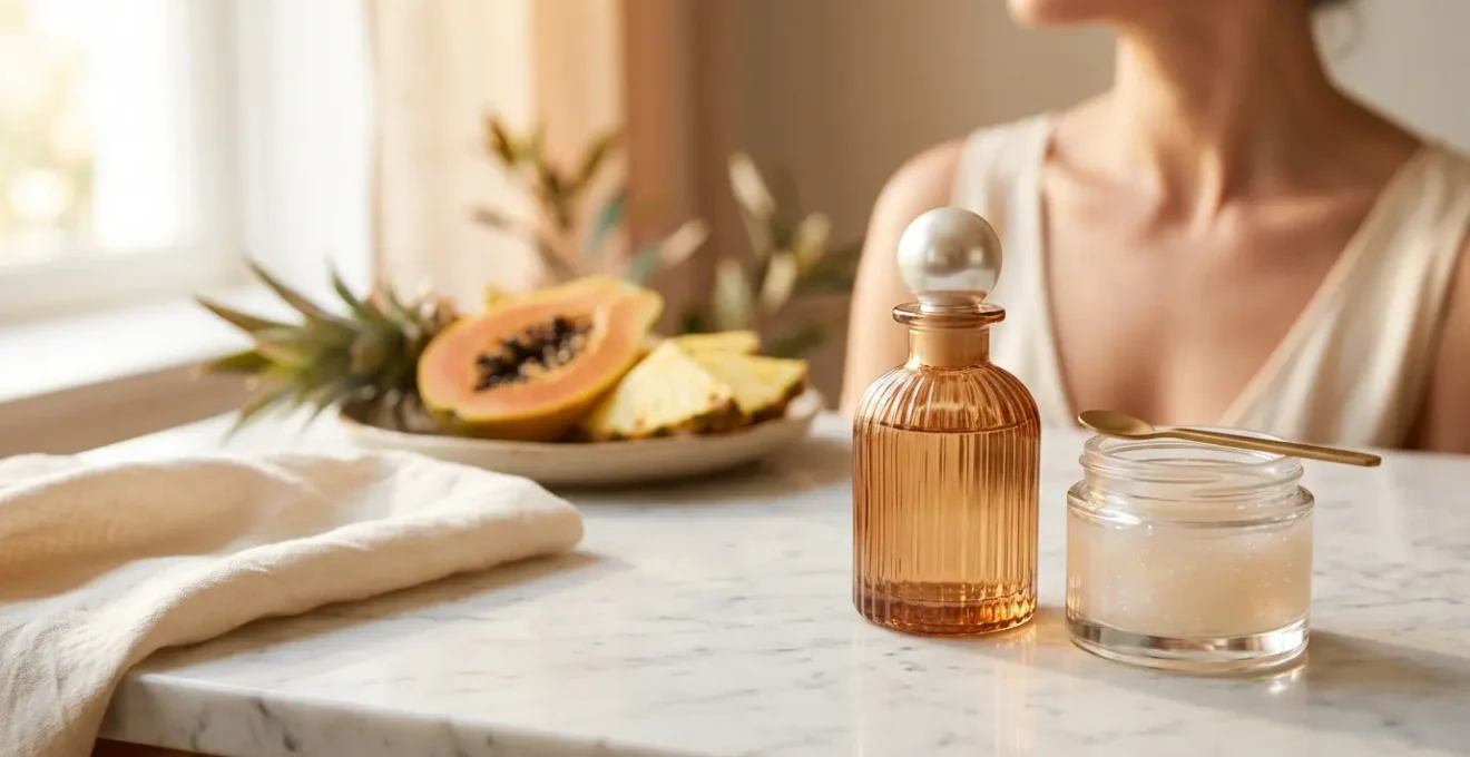 Trattamento delicato per il décolleté con texture cremosa e setosa