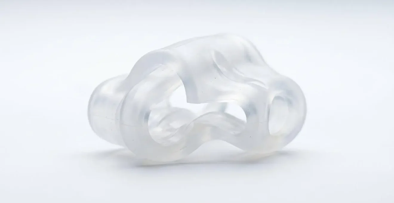 Dispositivo medico in silicone per rinoplastica senza tamponi tradizionali